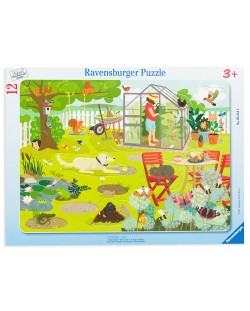 Puzzle Ravensburger din 12 de piese - Grădina noastră