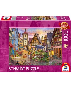Puzzle Schmidt de 1000 de piese - Bavaria romantică