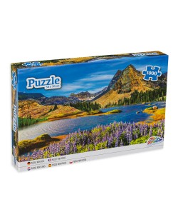 Puzzle Grafix din 1000 de piese - Vedere la lac