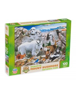 Puzzle Master Pieces din 100 de piese - Mount Rushmore