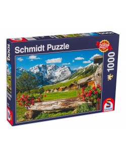 Puzzle Schmidt de 1000 piese - Mountain Paradise