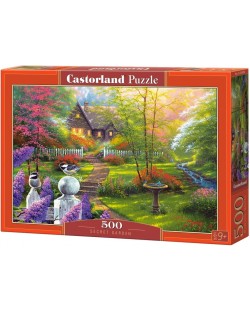 Puzzle Castorland din 500 de piese - Grădină secretă