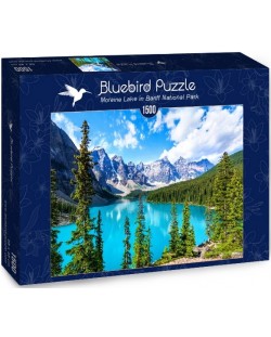 Puzzle Bluebird de 1500 piese - Moraine Lake in Banff National Park