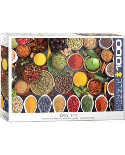 Puzzle Eurographics de 1000 piese - Spicy Table