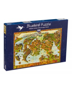 Puzzle  Bluebird de 1000 piese - Atlantis Center of the Ancient World