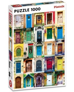 Puzzle Piatnik de 1000 piese - Usi