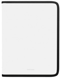 Erich Krause Dosar cu fermoar - transparent mat, A4+, negru