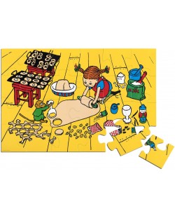 Puzzle pentru podea Micki Pippi - Pippi Longstocking, 24 cm