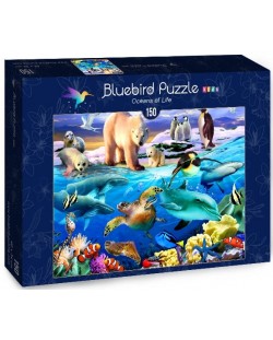Puzzle Bluebird de 150 piese - Oceans of Life
