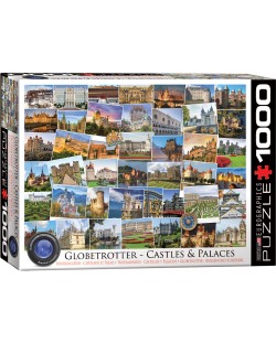 Puzzle Eurographics de 1000 piese – Calatorie la castelele si palatele din lume