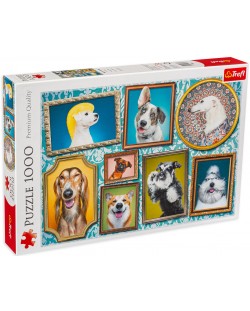 Puzzle Trefl de 1000 de piese - Galerie pentru câini