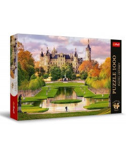 Puzzle Trefl din 1000 piese - Castelul Schwerin, Germania