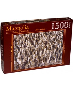 Magnolia Puzzle de 1500 de piese - Royal Penguins Colony