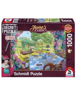Puzzle-ghicitoare Schmidt din 1000 de piese - O petrecere cu ceai