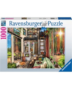 Puzzle Ravensburger cu 1000 de piese - Casa mică