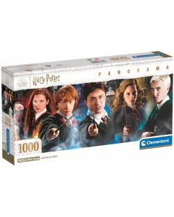 Puzzle panoramic Clementoni din 1000 piese - Lumea magică a lui Harry Potter