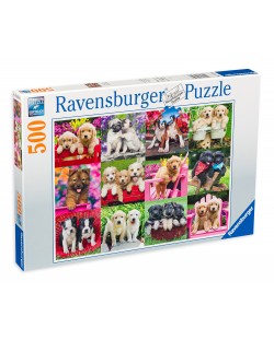 Puzzle Ravensburger de 500 piese - Catelusi