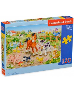 Puzzle Castorland de 120 piese - On the Farm