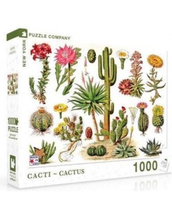 Puzzle New York Puzzle de 1000 piese - Cacti Cactus