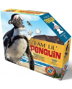 Puzzle Madd Capp de 100 piese - Pinguin