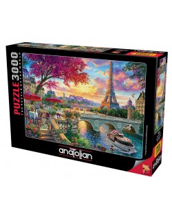 Puzzle Anatolian de 3000 piese - Parisul inflorit