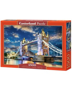 Puzzle Castorland de 1500 piese - Tower Bridge, Londra
