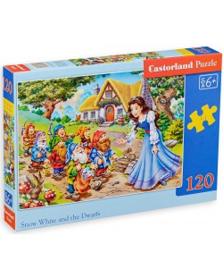 Puzzle Castorland de 120 piese - Snow White and The Seven Dwarfs