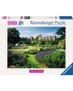 Puzzle Ravensburger  din 1000 de piese  - Grădina Reginei de la Castelul Sadely