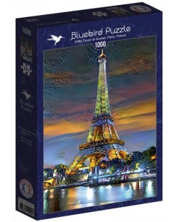 Puzzle de 1000 de piese Bluebird - Turnul Eiffel 