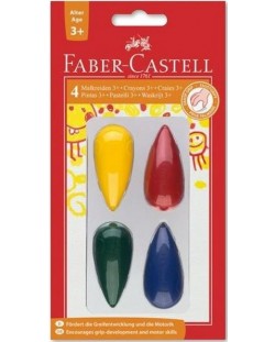 Pasteluri Faber-Castell - Pear, 4 culori