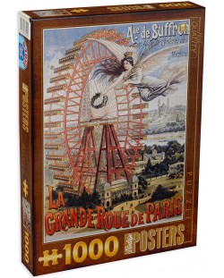 Puzzle D-Toys de 1000 piese - La Grande Roue de Paris