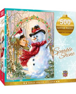 Puzzle Master Pieces de 500 piese - Letters to Frosty
