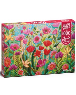 1000 de piese Cherry Pazzi Puzzle - Frumusețe sălbatică