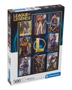 Puzzle Clementoni de 500 de piese - League of Legends