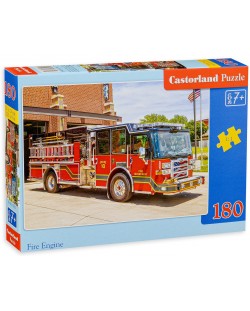 Puzzle Castorland de 180 piese - Fire Engine