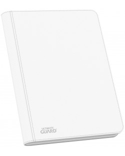 Ultimate Guard Zipfolio 18-Pocket XenoSkin Card Folder - Alb (360 buc.)