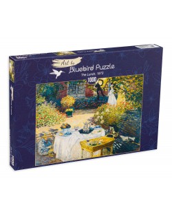 Puzzle Bluebird de 1000 piese - The Lunch, 1873, type I