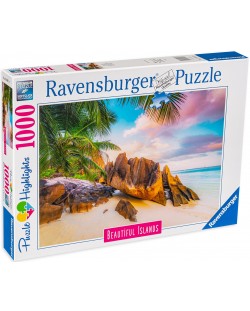 Puzzle Ravensburger din 1000 de piese - Seychelles