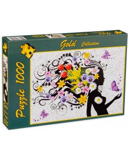 Puzzle Gold Puzzle de 1000 piese - Fairy of Spring