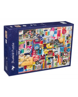 Puzzle Bluebird din 6000 de piese - Kit de cusut