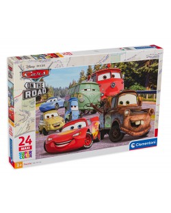 Puzzle Clementoni din 24 de piese - Mașini