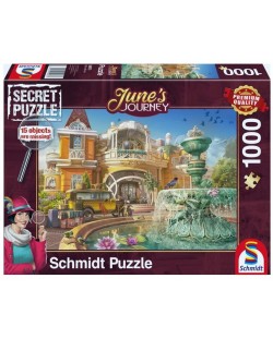 Puzzle-ghicitoare Schmidt din 1000 de piese - Aventura lui Jane