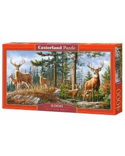 Puzzle Castorland de 4000 piese - Royal Deer Family