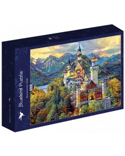 Puzzle Bluebird din 6000 de piese - Castelul Neuschwanstein