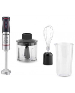 Blender de mana 3 in 1 R-5795, 900 W, 2 viteze, negru/argintiu