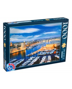 Puzzle D-Toys de 1000 piese - Marsilia, Franta