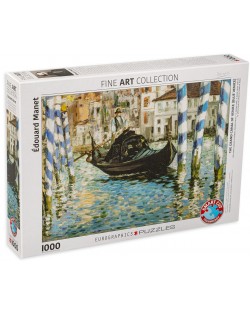 Puzzle Eurographics de 1000 piese – Canal Grande, Eduar Manet
