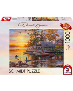 Puzzle Schmidt de 1000 bucăți - Canoe Kayat 