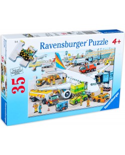 Puzzle Ravensburger de 35 piese - Aeroport aglomerat