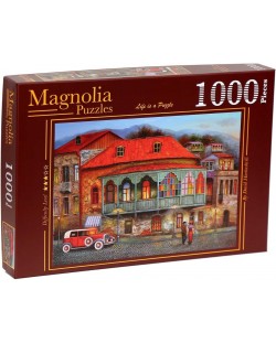 Magnolia Puzzle de 1000 de piese - Strada din orașul vechi din Tbilisi